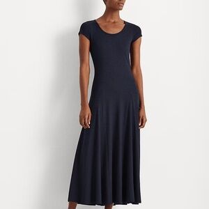 Polo by Ralph Lauren Stretch-Cotton Blend Tee Dress  Sz XL